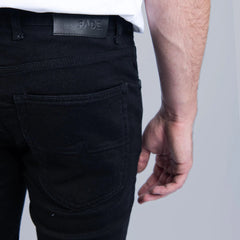 Fade Iconic Midnight Jeans Black