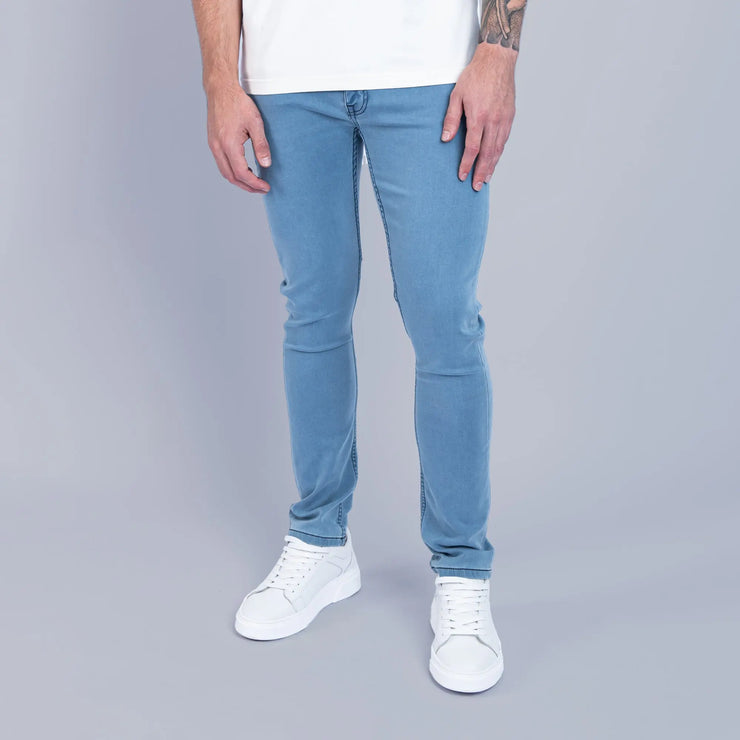 Fade Mens Iconic Sky Jean In Light Blue