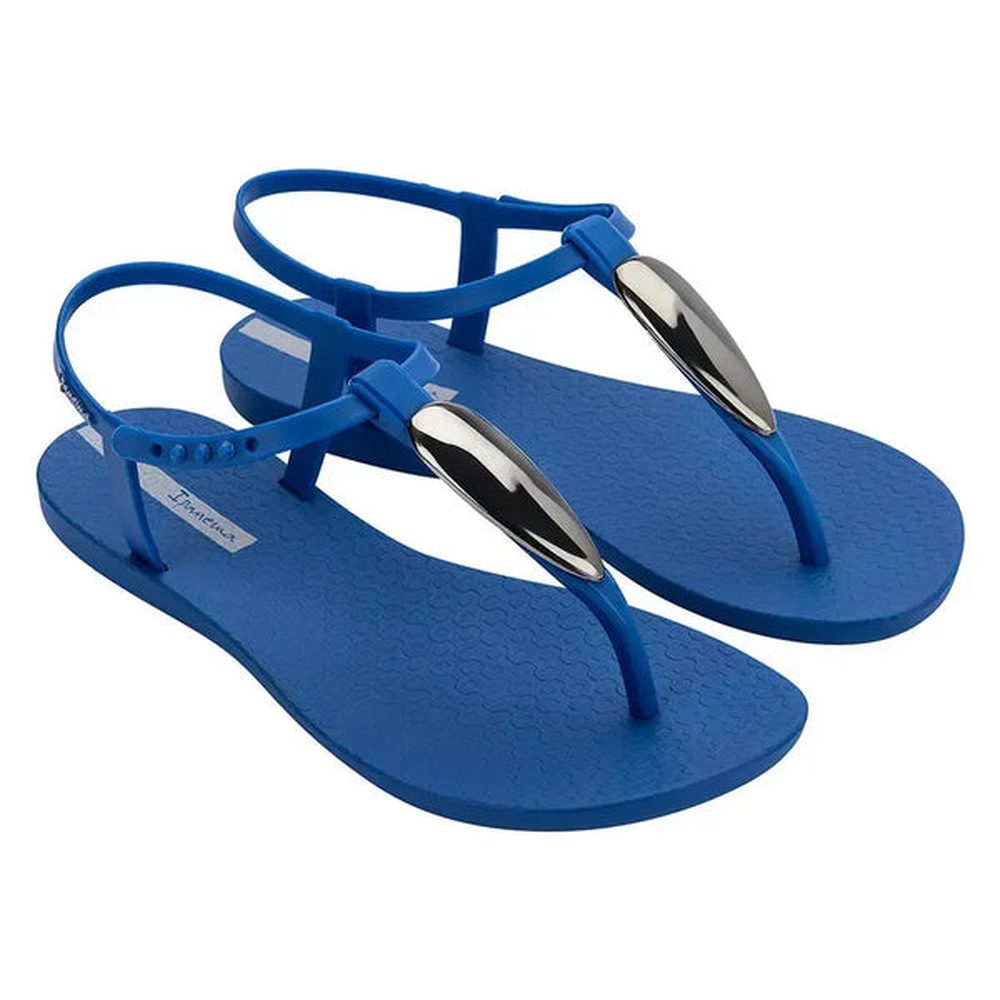 Ipanema Class Luxury Sandal In Blue Silver