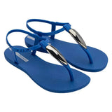 Ipanema Class Luxury Sandal In Blue Silver