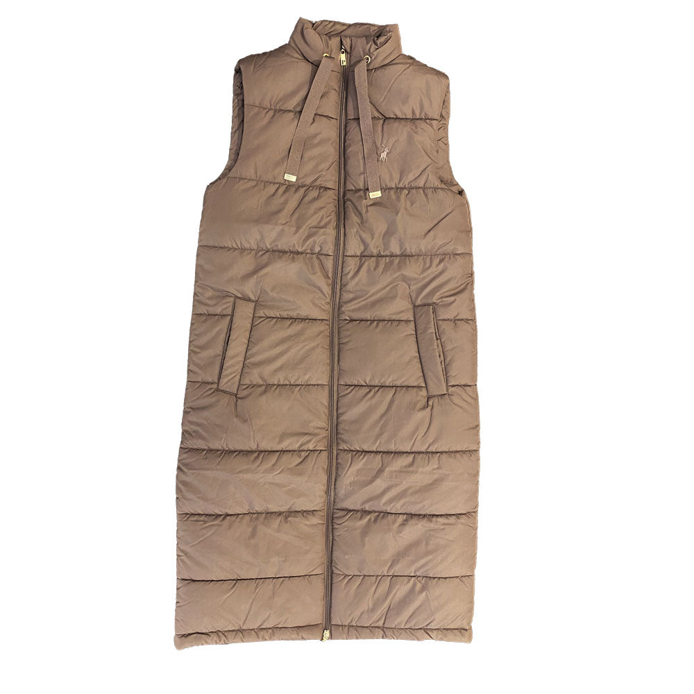 Polo Womens Hailey Sl Puffer In Iron