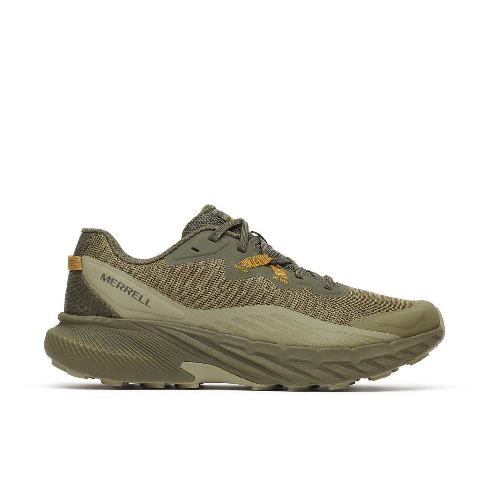 Merrlel Mens Agility Trail Sneakers In Loden Green