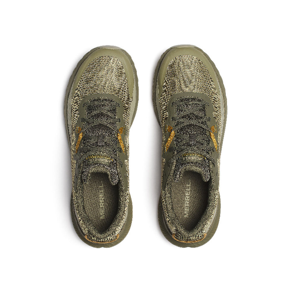 Merrlel Mens Agility Trail Sneakers In Loden Green