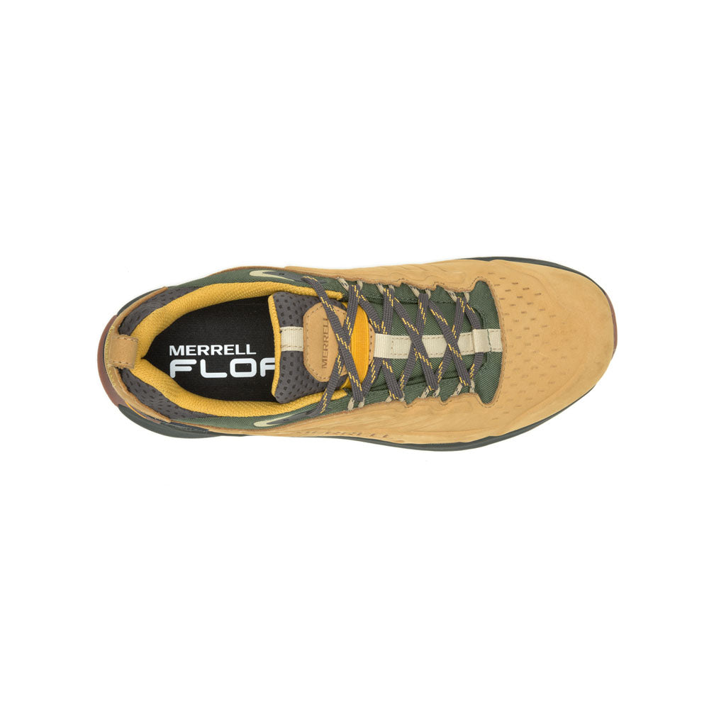 Merrell Mens MOAB Speed 2 Leather Waterproof Sneakers In Tan