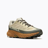 Merrell Mens Agility Peak 5 Sneakers In Oyster/Oive