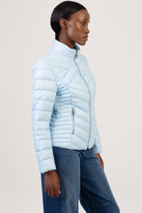 Sissy boy Womens Cropped Puffer Jacket Ravilla In Blue