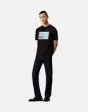 Calvin Klein Basketball Court Graphic Tee Black