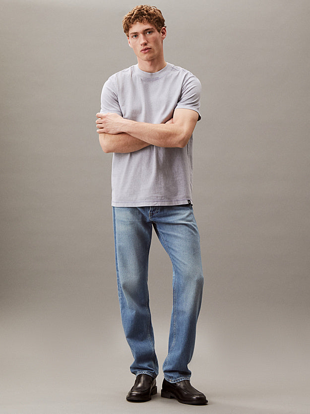 Calvin Klein J327267 Garment Dye Tee Aleutian