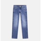 Guess Girls Stretch Denim Skinny Jeans In Light Wash