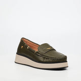 Butterfly Feet Ladies Jaime 3 Shoes In Olive