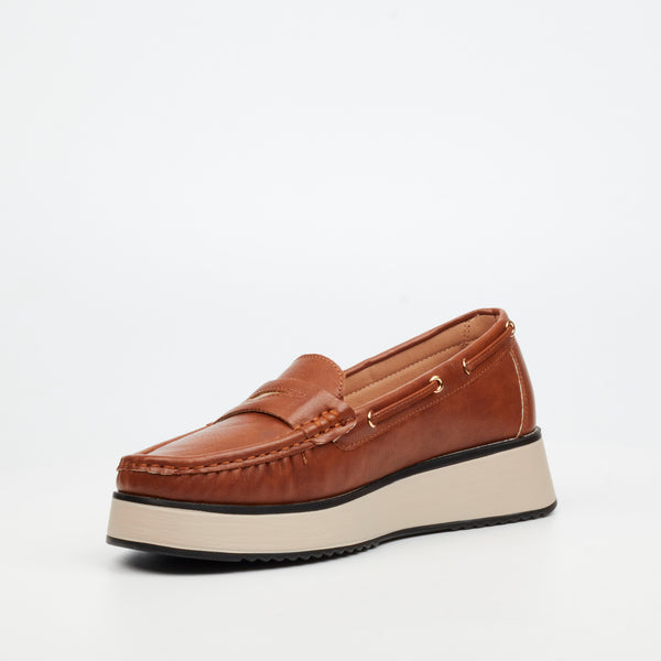 Butterfly Feet Ladies Jaime 3 Shoes In Tan