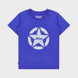 Jeep Boys Icon Star Logo T-Shirt In Blue