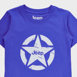Jeep Boys Icon Star Logo T-Shirt In Blue