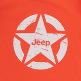 Jeep Boys Icon Star Logo T-Shirt In Orange