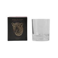 Jenna Clifford -7328 Frosted Leopard Whisky Glass