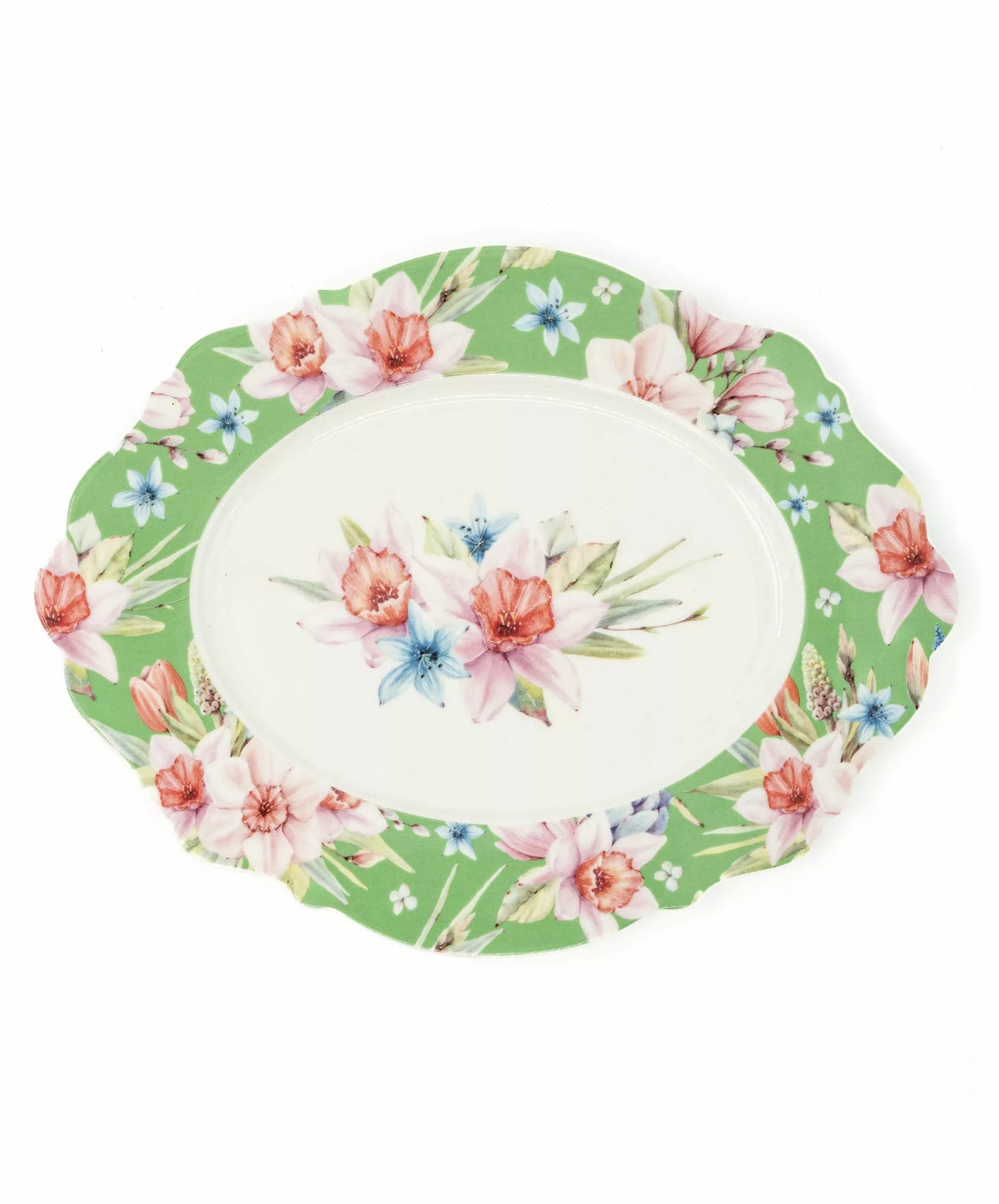 Jenna Clifford -7274 Jennas Garden Oval Platter