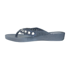 Jellos Ladies Sandals In Navy