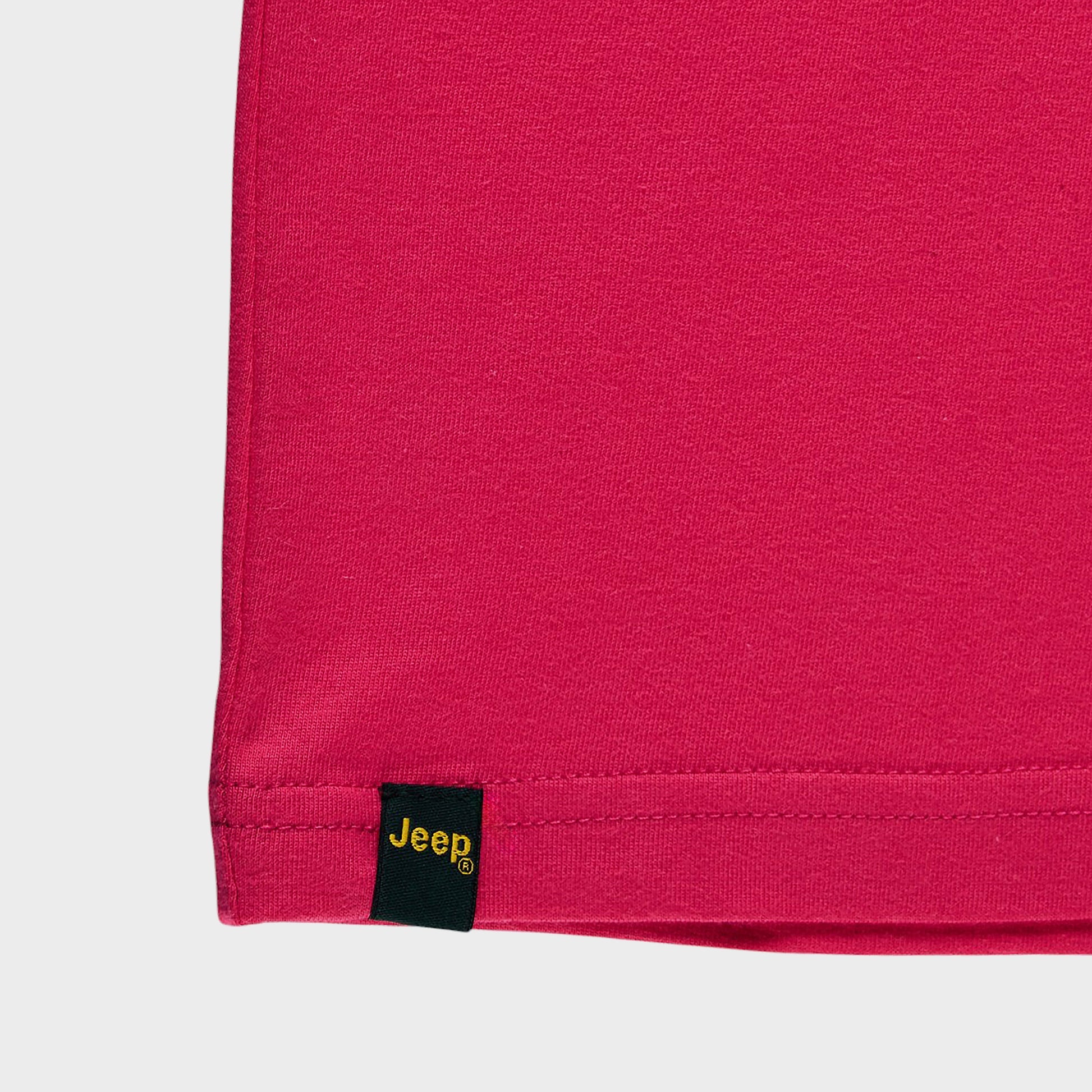 Jeep Kids Long Sleeve T-Shirt In Pink