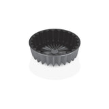 Jan Premium Cast Aluminium Fluted Pie Tart Mould In Black