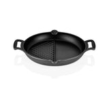 Jan Premium Cast Aluminium Twins Pan In Black