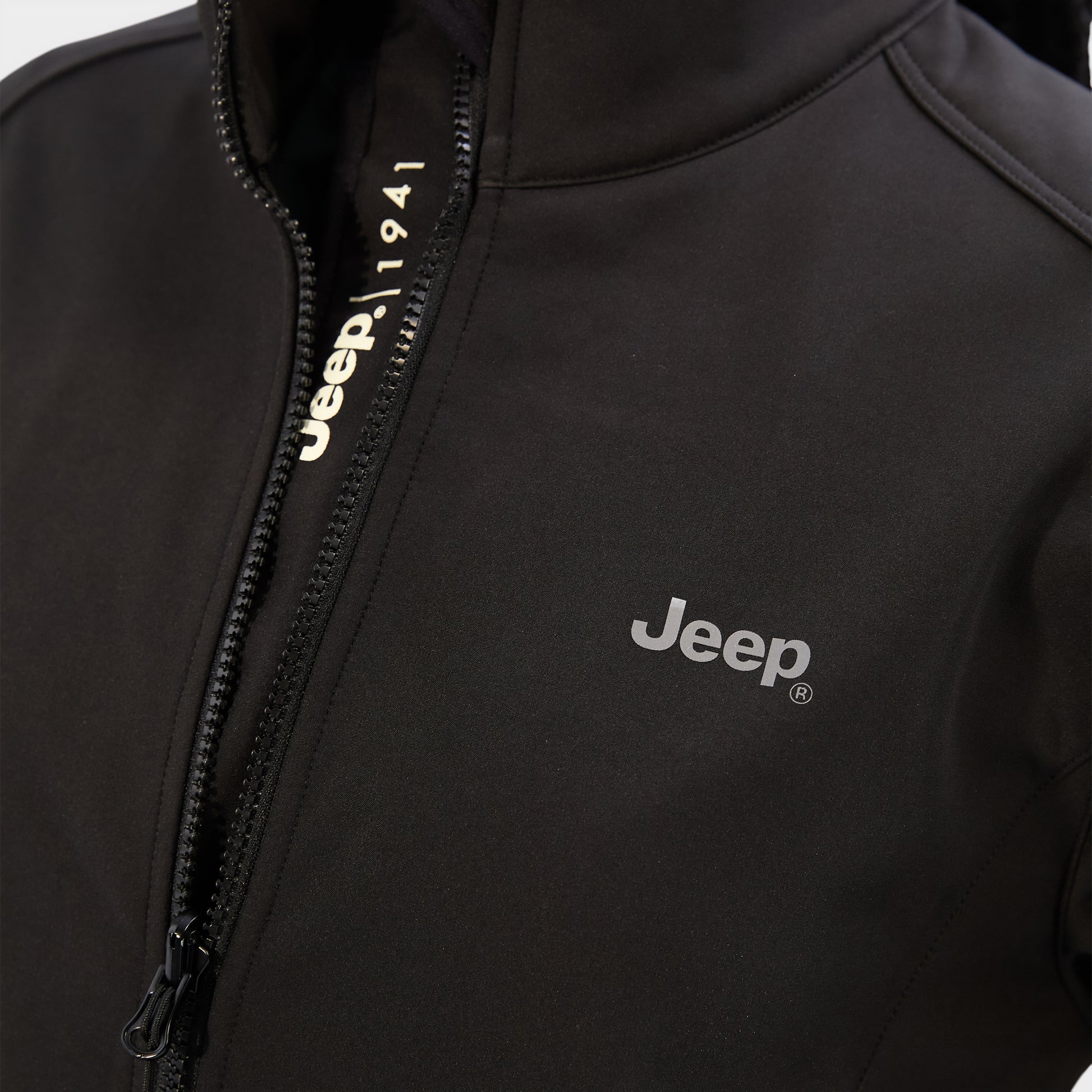 Jeep Ladies Softshell Jacket Black