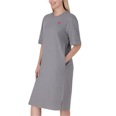 Jeep Jls24020 -L- Oversized T-Shirt Dress Grey