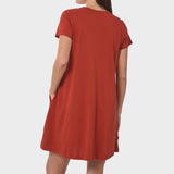 Jeep Ladies City Lite Dress Maroon