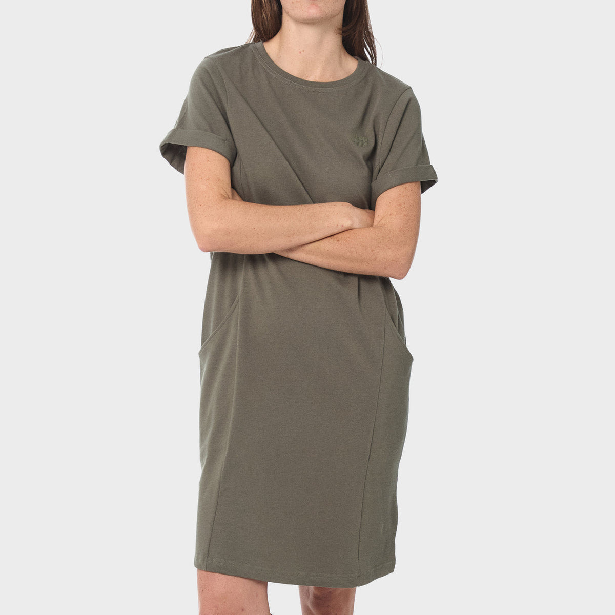 Jeep Womens City Lite Dress In Olive