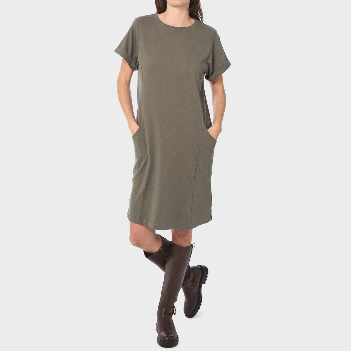 Jeep Womens City Lite Dress In Olive
