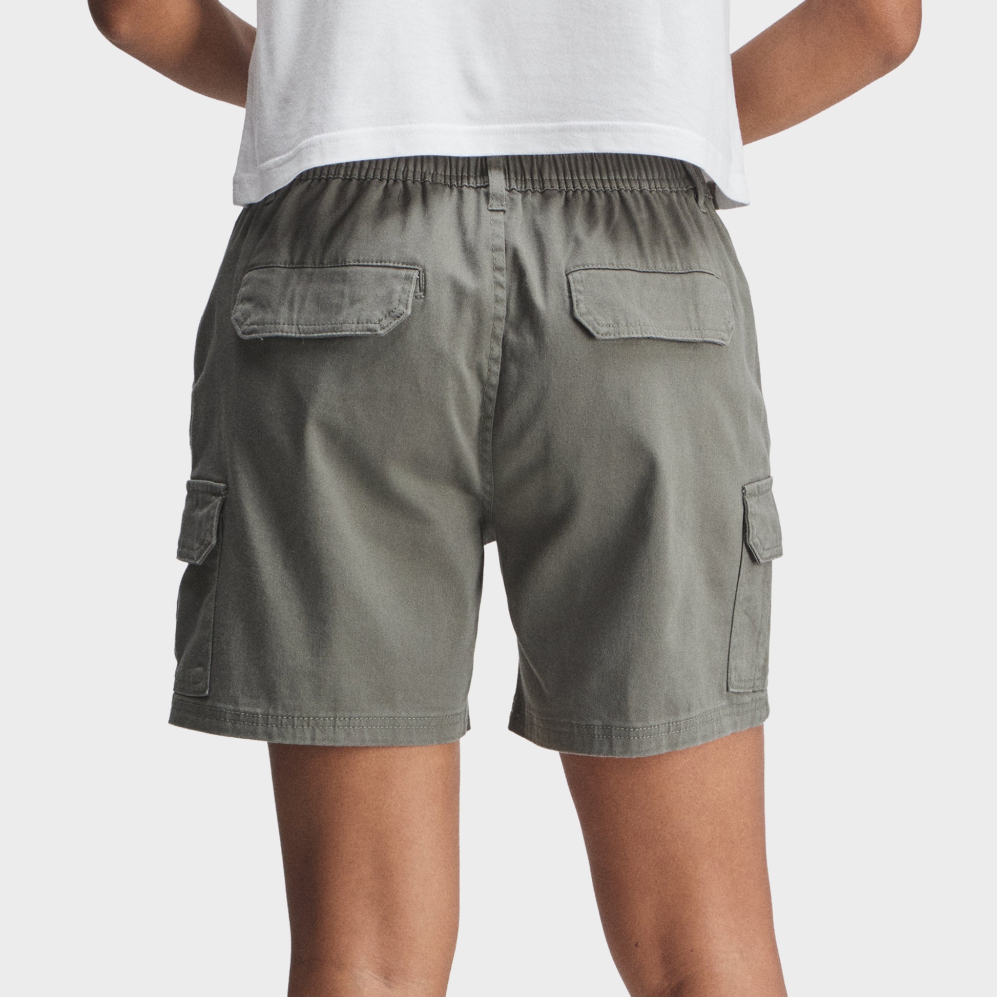 Jeep Womens Mountain Shorts In Olive