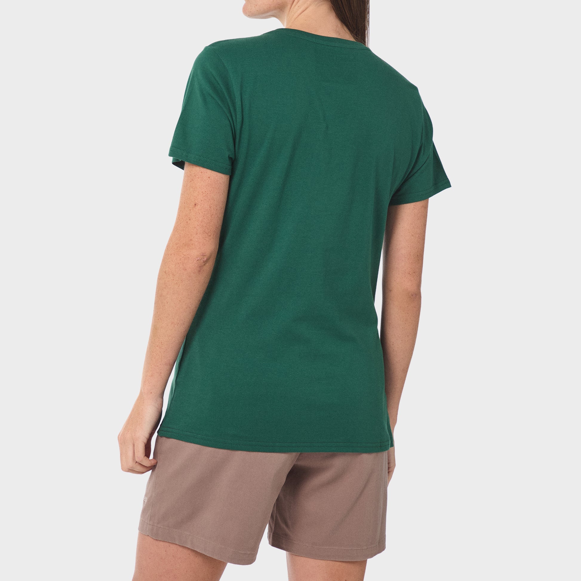 Jeep Womens Tree T-Shirts In Green