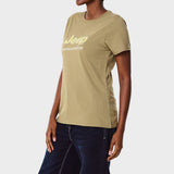 Jeep Womens Applique T-Shirt In Olive