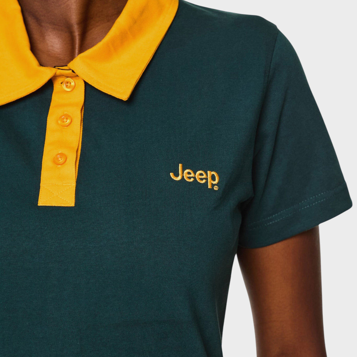 Jeep Womens Oversized Golfer In Green