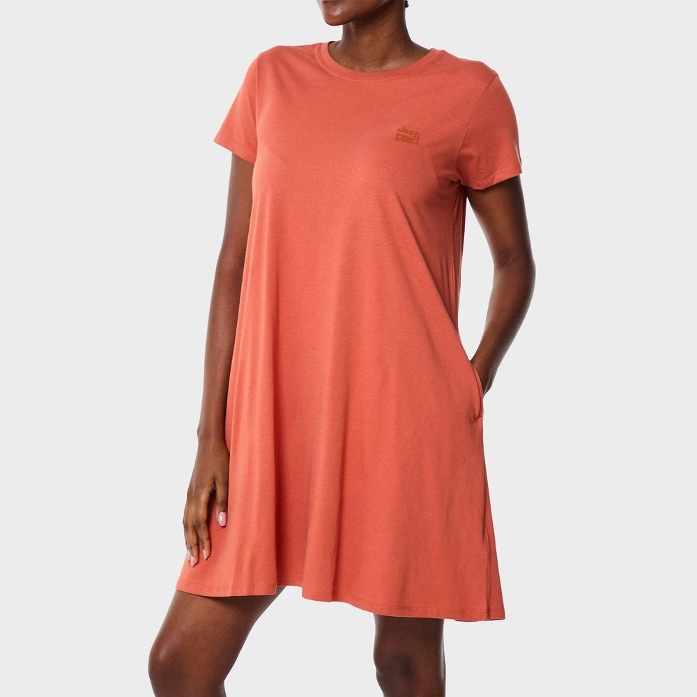 Jeep Womens Citilite Dress In Orange