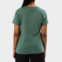 Jeep Ladies Lower Graphic T-Shirt Basic T-Shirt Green