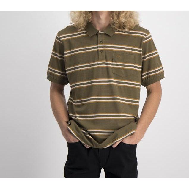 Jeep  Green Multi Stripe Golfers