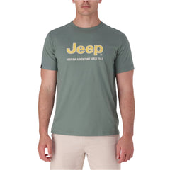 Jeep Jms24001 M Logo Applique Tee Green