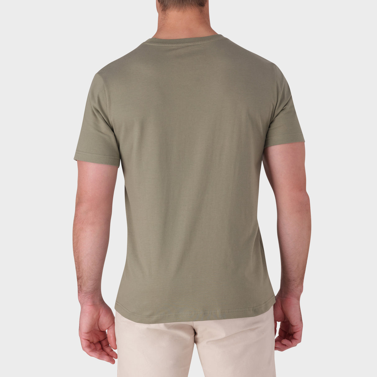 Jeep Mens M Fashion Graphic 1 Up T-Shirt In Olive