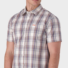 Jeep Mens Casual Yarn Dye Check Shirt Multi