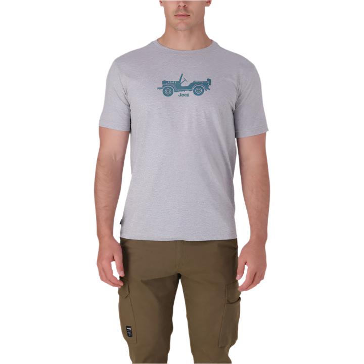 Jeep Jms24214 M Iconic Collection Tee Grey