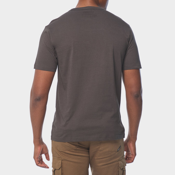 Jeep Mens Applique Grey T-Shirt