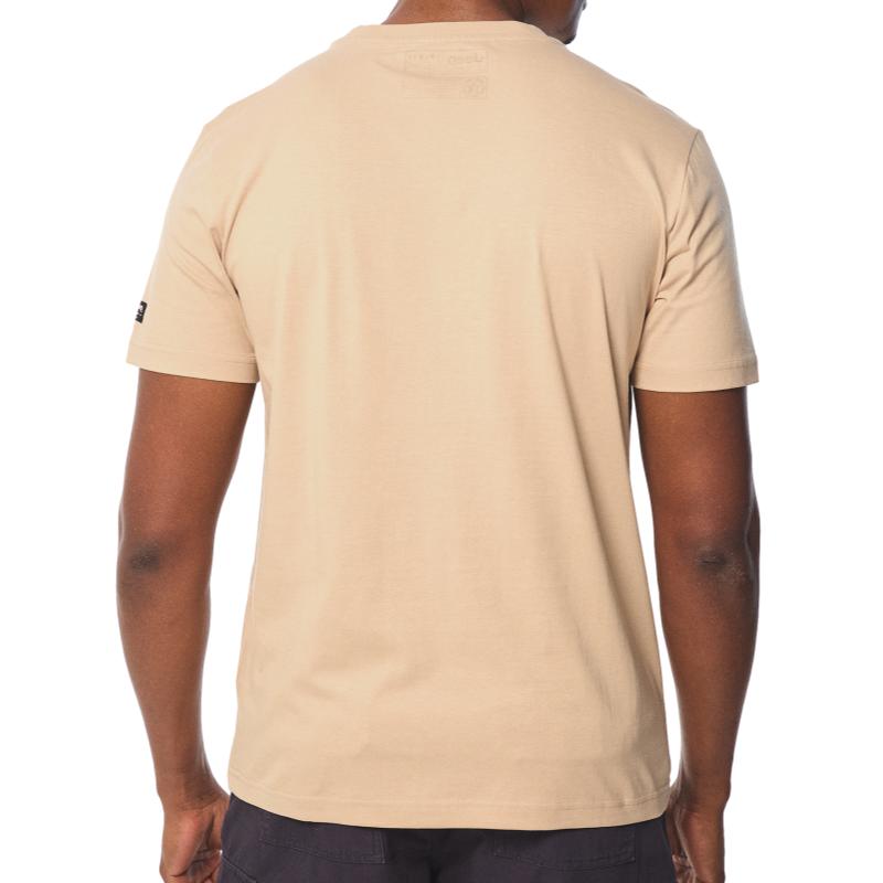 Jeep Mens Graphic T-Shirts In Khaki
