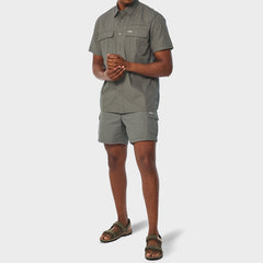 Jeep Mens Olive Safari Shirt