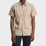 Jeep Mens Willy Workshirt In Khaki
