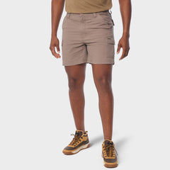 Jeep Tapered Mountain Shorts For Men In Brown