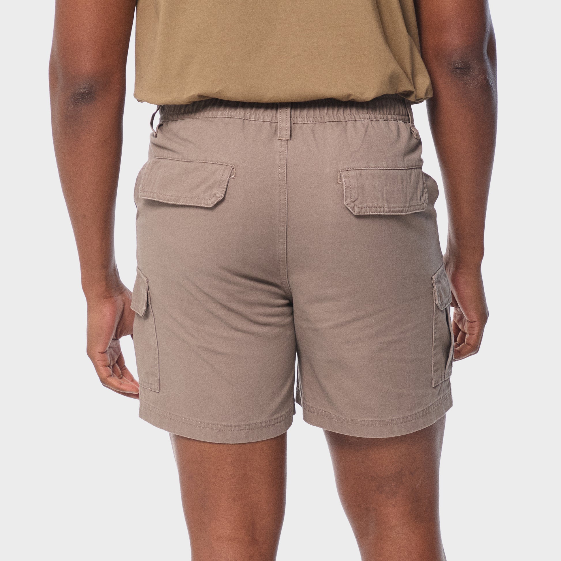 Jeep Tapered Mountain Shorts For Men In Brown