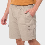 Jeep Mens 21Cm Willys Hurricane Cargo Shorts In Khaki