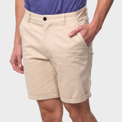 Jeep Mens Hudson Chino Short Khaki