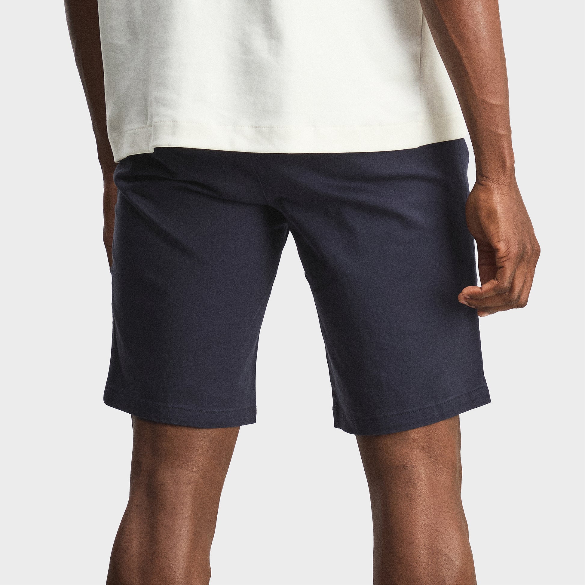 Jeep Mens Hudson Chino Shorts In Navy