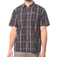 Jeep Mens Yarn Dye Check Shirts in Black
